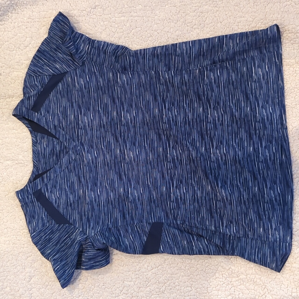 Navy scrub top